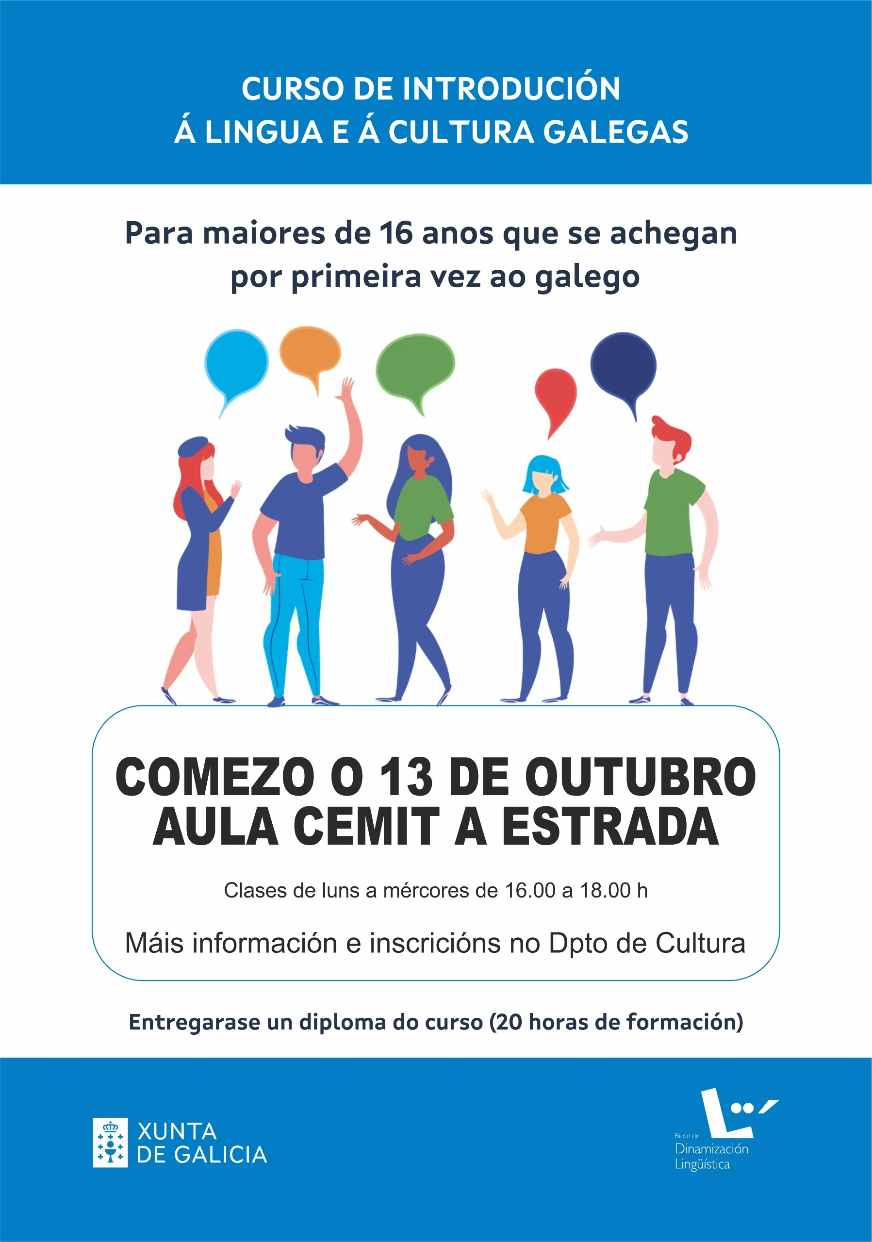 Curso de introdución á lingua e á cultura galegas