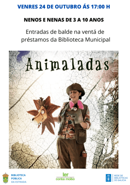 Animaladas, de Teatro Calatrava, na Biblioteca Municipal