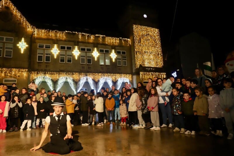 Acendido solidario das luces de Nadal este venres