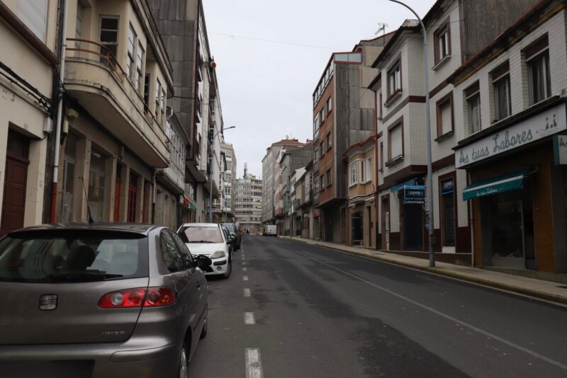 Cambios no estacionamento en San Paio e Pérez Viondi