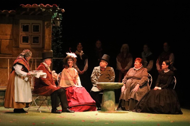 Xira de despedida da obra “Os seráns de Vilancosta”