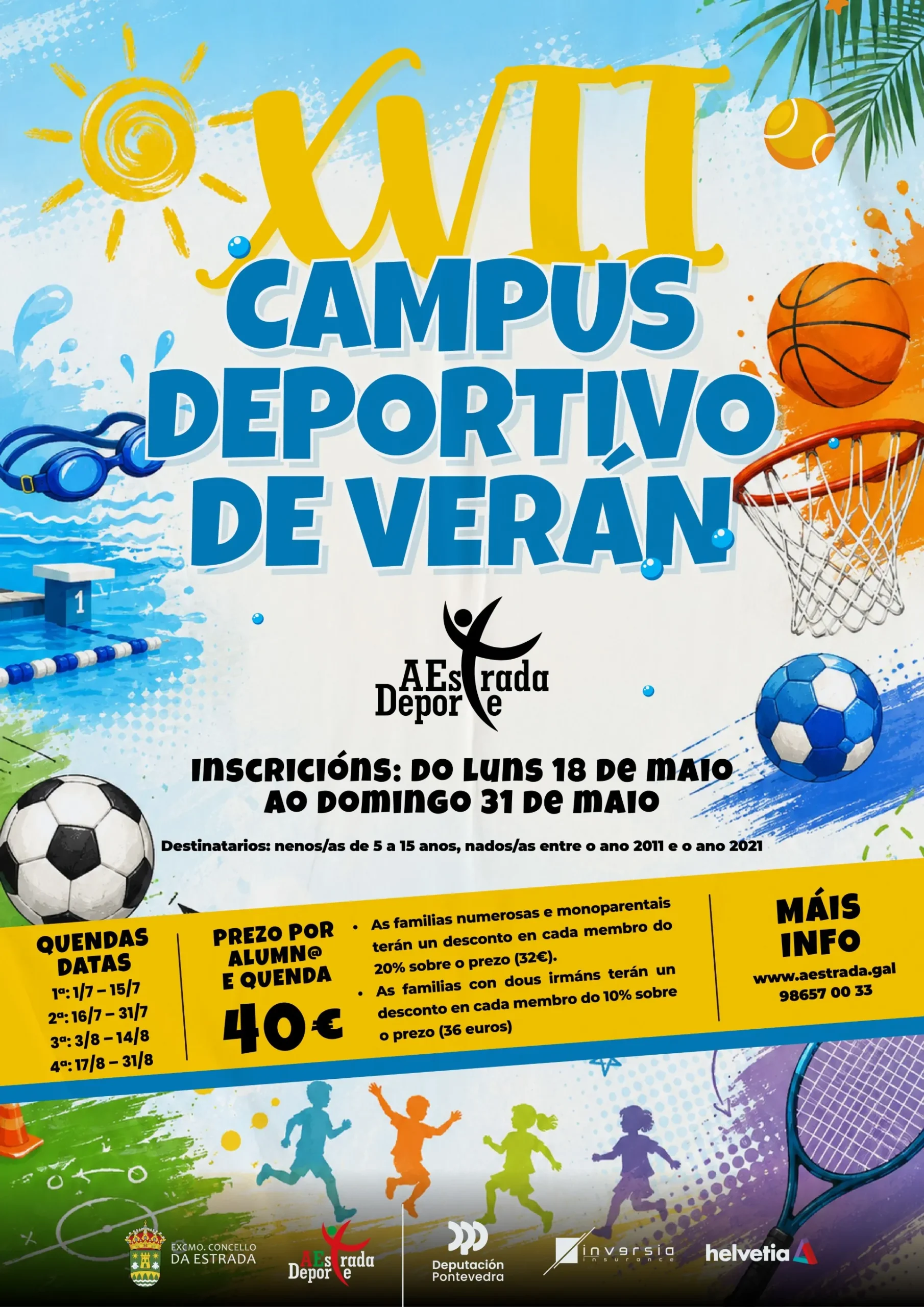 XVII Campus deportivo de verán