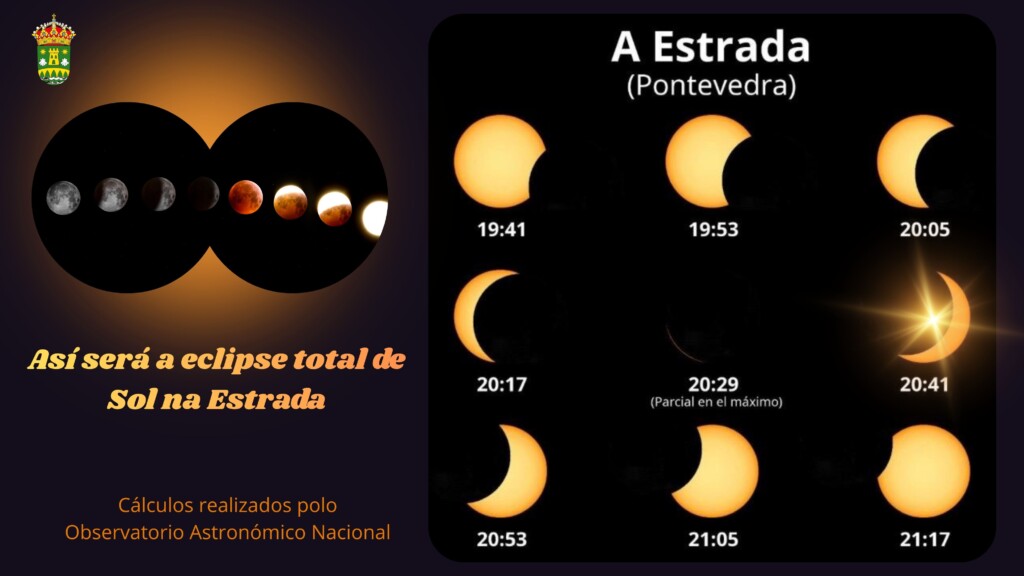 O Concello escolle San Miguel de Castro para vivir a eclipse